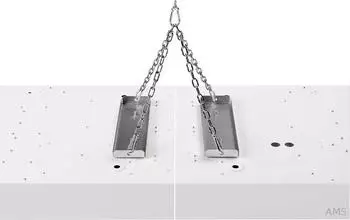 TRILUX Actison H Kettenabh&auml;ngung f&uuml;r LED-Leuchten, ballwurfsicher (5950200)