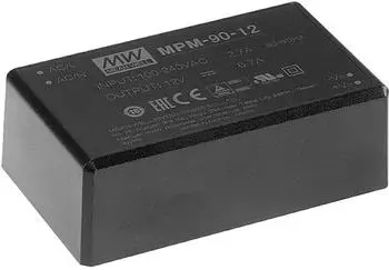 Mean Well MPM-90-24 AC/DC-Printnetzteil 24V/DC 90W (MPM-90-24)
