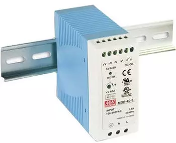 Scharnberger + Hasenbein LED-Trafo 40x90x100mm DIN-Schienenmontage (55035)