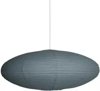 Nordlux Lampenschirm Villo 60 aus Papier Ø 60cm Höhe 25cm, blau