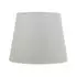 Licht-Erlebnisse Lampenschirm Stoff für Stehlampe E27 konisch Ecru (DO1/9/0021)