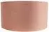 QAZQA Samt Lampenschirm Rosa 50/50/25 mit goldener Innenseite (97526)