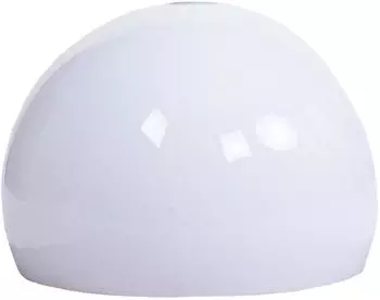 Mendler Lampenschirm MCW-M34 f&uuml;r Bogen- und Pendelleuchte, Ersatzschirm, &Oslash; 40cm, Kunststoff wei&szlig;