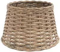 vidaXL Lampenschirm Braun &Oslash;38x23 cm Korbweide