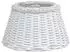 vidaXL Deckenlampen-Schirm weiß, Weide, Ø50x30cm (364371)