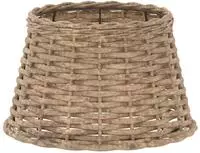 vidaXL Lampenschirm Braun &Oslash;38x23 cm Korbweide