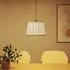 vidaXL Deckenlampen-Schirm weiß, Weide, Ø40x26cm (364369)