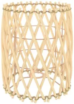 vidaXL Lampenschirm Korbweide Ø23x28 cm braun (364361)
