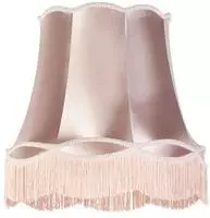 Qazqa Retro Lampenschirm - Granny - Rosa, supports-e27, diameter 45 centimeter