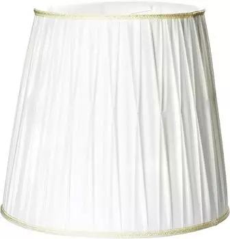 Orion Lightstyle Lampenschirm Stoff mit Falten, &Oslash; 55cm, Aufnahme oben 12mm