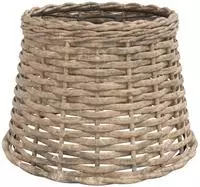 vidaXL Lampenschirm Braun &Oslash;25x17 cm Korbweide