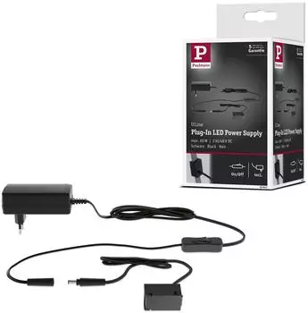 Paulmann ULine Plug-In Trafo 60VA 230/48V schwarz (94941)
