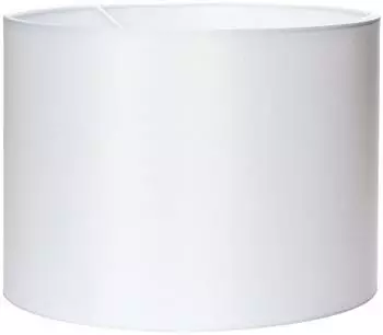Orion Lightstyle Lampenschirm rund, Stoff, wei&szlig;, &Oslash; 30cm, E27 (localization_B07DW5J7BG)