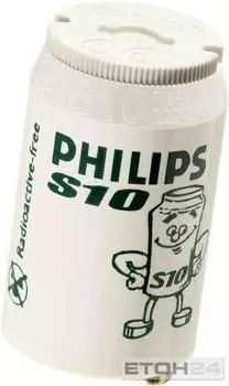 Philips Leuchtstoffr&ouml;hren-Starter S10 4-65W Ecoclick, 25er-Pack (S10 4-65W 20x25)
