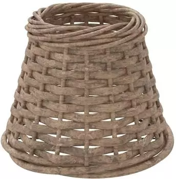 vidaXL Lampenschirm Korbweide braun &Oslash;15x12cm (364388)