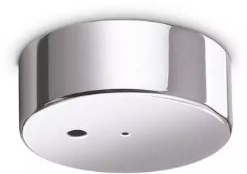 IDEAL LUX MAGNETICO Baldachin rund, 1-fach, dezentraler Auslass, chrom, &Oslash;9cm (IDEA-328683)