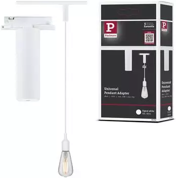 Paulmann URail Pendeladapter Universal 50W signalwei&szlig; (95792)
