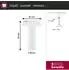 Paulmann URail Pendeladapter Universal 50W signalweiß (95792)