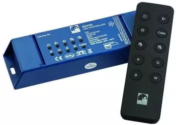 rutec LED Controller RGBW 12V/24V mit Fernbedienung 240W/480W (80495)