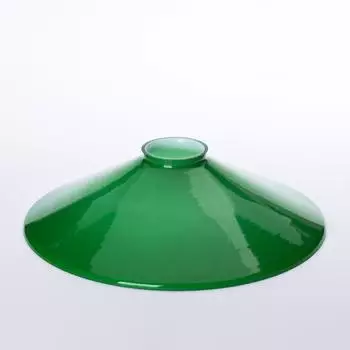 Orion Lightstyle Schusterschirm Glas, gr&uuml;n gl&auml;nzend, &Oslash; 25cm, E27 (Localization_B07GFSD1QF)