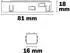 ISOLED Track48 Strom Ein-/Ausspeiser Schraubklemme 4-polig max 6 A schwarz (117052)