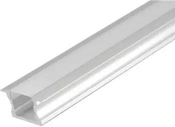 EnergMix LED-Aluminiumprofil 2m Unterputz mit Milchglas-Abdeckung