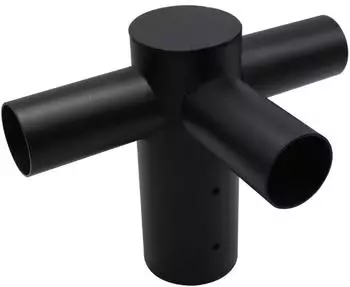 ENOVALITE Stra&szlig;enleuchten-Adapter 3-fach 80:60mm schwarz (ELED900306)