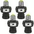 Maclean Lampenfassung E27 mit Dämmerungssensor und Timer, 4er-Pack (MCE21B)