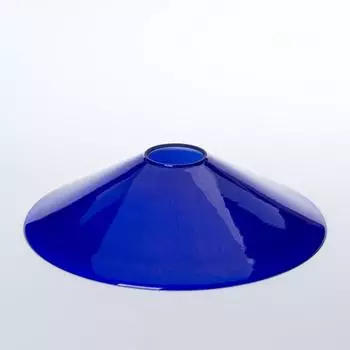 Orion Lightstyle Schusterschirm Glas kobaltblau &Oslash;25cm E27