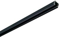 Eutrac 3 Phasen Stromschiene, 2m, schwarz - Schwarz