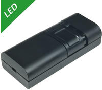 Schnurdimmer T21.07 Schwarz, F&uuml;r Led 3-35w, 7-110w/va - Ehmann