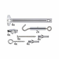 Paulmann 17834 Niedervolt-seilsystem-komponente Spann-montageset Chrom