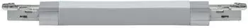 Paulmann URail System Flex Verbinder II aus Kunststoff in chrom silber