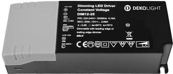 Deko-Light Transformator Basic 2,5-25W 12V dimmbar schwarz