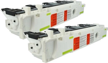 vhbw 2x Resttonerbehälter kompatibel mit Canon imageRUNNER ADVANCE C5255, C5240, C5250, C5235 Laser-Drucker (182386415-1)