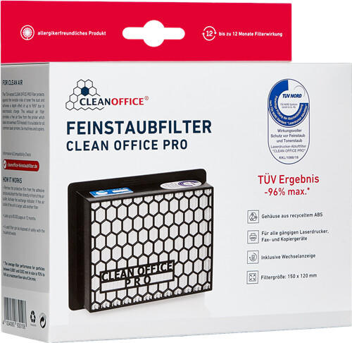 Clean Office Feinstaubfilter 150x120mm (16.830.10.10)