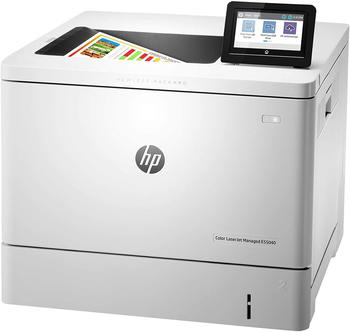 HP LaserJet E55040dn Farb Laser Laserdrucker DIN A4 Weiß