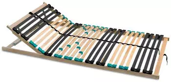 Coemo DR&Ouml;MSON 7-Zonen Lattenrost 28 Federleisten, Kopfteil verstellbar, 90x200cm (4260360013478)