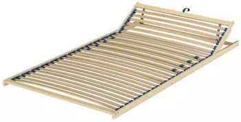 Erst-Holz Federholzrahmen Lattenrost 120x220cm Kopfteil verstellbar (70.32-12-220 FV)