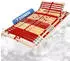 Coemo Ruby NV Lattenrost 7-Zonen 28 Leisten 100x200cm 2er-Set (LAT.RUBY.28H.100200_2)