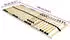 vidaXL Lattenrost 70x190cm Massivholz Buche, Braun (42015232)
