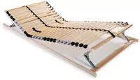 vidaXL Lattenrost mit 28 Latten 7 Zonen 90x200 cm