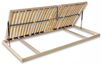Betten-ABC Madera 7-Zonen-Lattenrost mit Bettkastenfunktion, 28 Federleisten, 100x200cm (Madera)