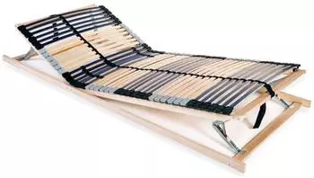 vidaXL Lattenrost 42 Latten 7 Zonen 80x200cm (246474)