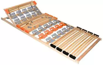 Coemo KombiFlex Tellerlattenrost 7-Zonen, Kopfteil verstellbar, 140x200cm (LAT.KOMBI-FLEX.140200.K)
