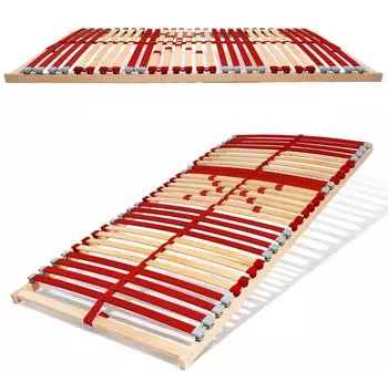 Coemo Ruby Lattenrost 90x200cm 7-Zonen 28 Leisten, H&auml;rtegrad verstellbar (RUBY)