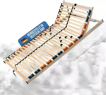 Coemo Multira Lattenrost 7 Zonen 28 Federleisten 80x200cm (LAT.MULTIRA.28HK.080200)