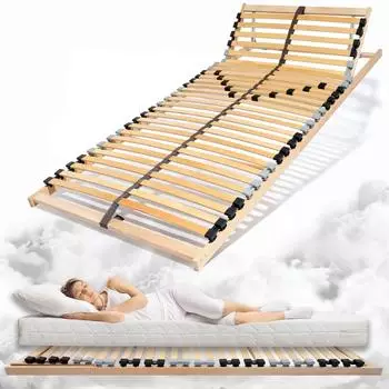Coemo Lattenrost Ergo K 7-Zonen 80x200cm, Kopfteil verstellbar