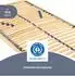 BeCo Blue Line NV Lattenrost 140x200cm, 33 Leisten, Blauer Engel