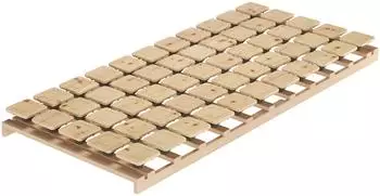 Erst-Holz Tellerlattenrost Zirbenholz 80x200cm metallfrei (70.98-08)